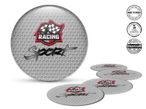 Domed Badges Logo Exclusive Drift Momentum